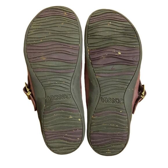 Vionic The Rest Midway Mary Jane Clogs Size 7 - Picture 4 of 6